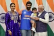 Jasprit Bumrah Son : किती गोड! बुमराहच्या मुलाला कडेवर घेत पंतप्रधानांनी दिली पोझ, फोटो वेधतोय लक्ष