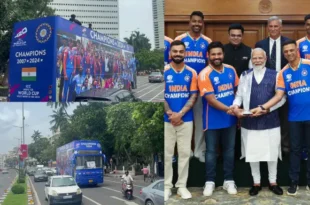 Team India Victory Parade : "हा महाराष्ट्राचा अपमान...", भारतीय संघाच्या मिरवणूक बसवरुन पेटलं राजकारण