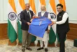 PM Modi Special Jersey : नमो, नंबर 1... पंतप्रधान नरेंद्र मोदींना भेट मिळाली खास जर्सी, तुम्हीही पाहिलीत का?