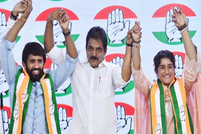 vinesh phogat join congress