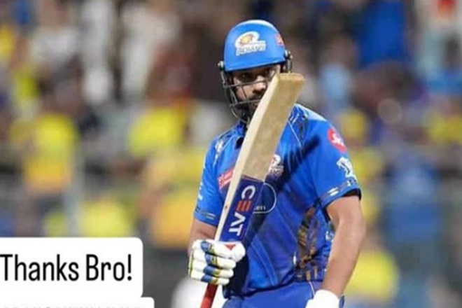 rohit sharma instagram stoty