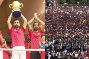 Chinnaswamy Stadium STAMPEDE