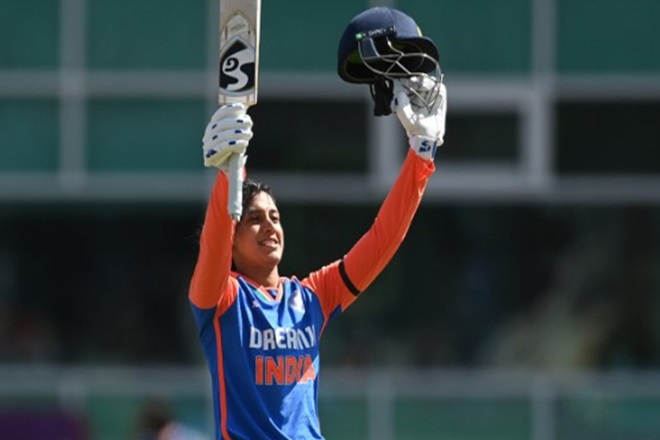 smriti mandhana t20i century