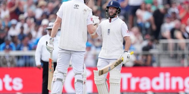 eng vs ind manchester test day 2