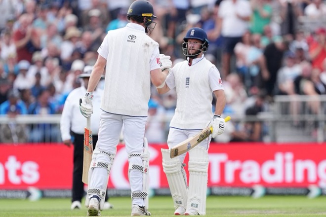 eng vs ind manchester test day 2